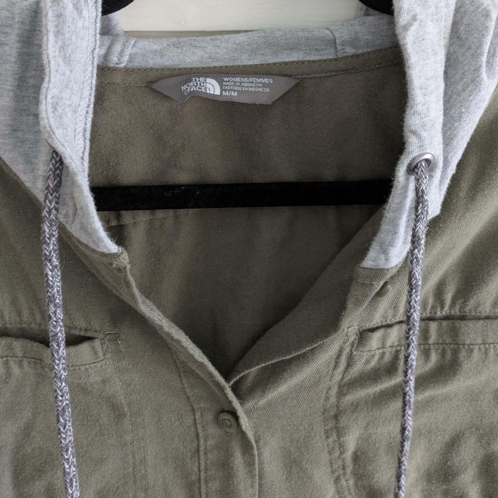 The North Face Flannel Hoodie Jacket/Hoodie M - Picture 3 of 3